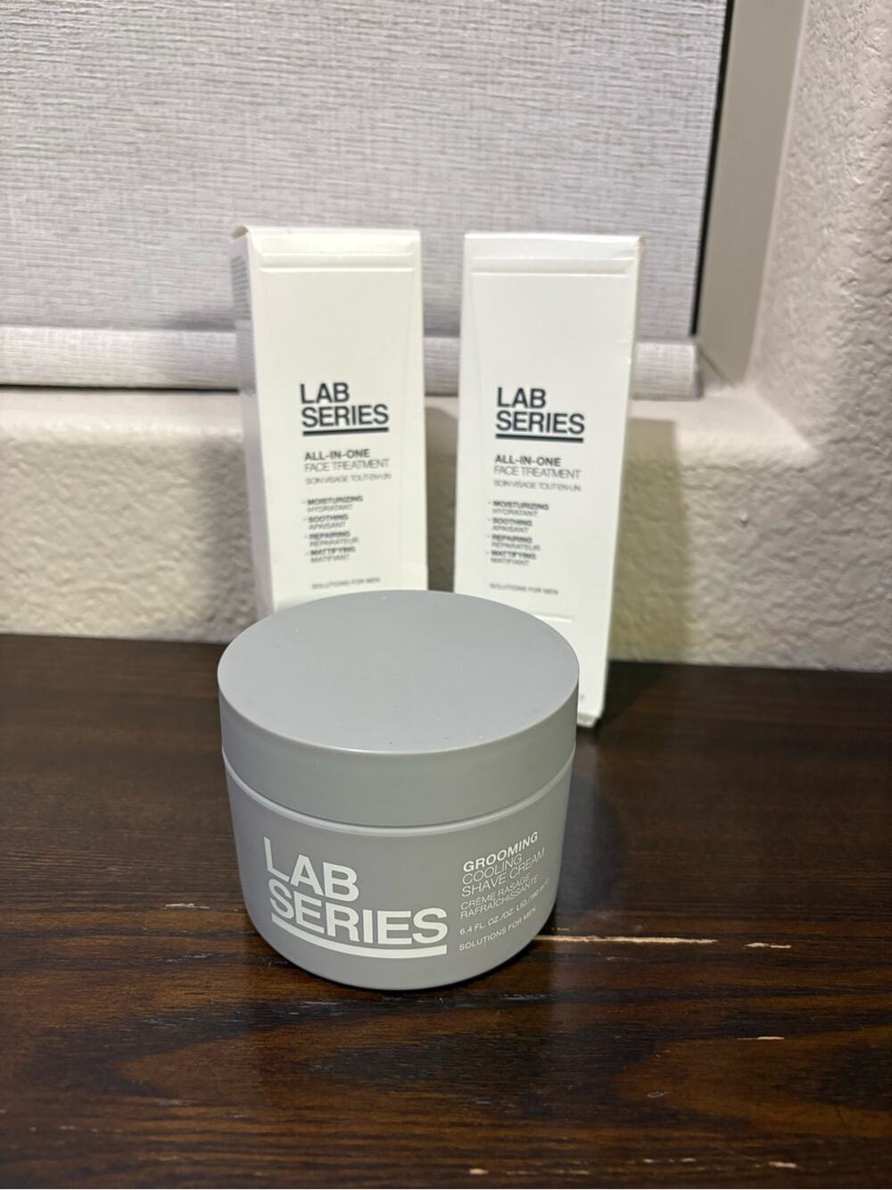 Lab Series bundle for men Face treatment and shave cream